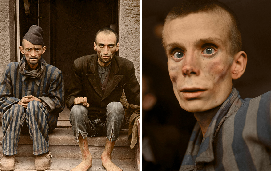 My 10 Colourised Photos Show The True Horror Of The Holocaust My 10 Colourised Photos Show The True Horror Of The Holocaust