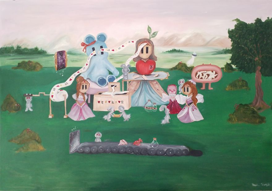 I Turn My Lucid Dreams Into Whimsical Paintings I Turn My Lucid Dreams Into Whimsical Paintings