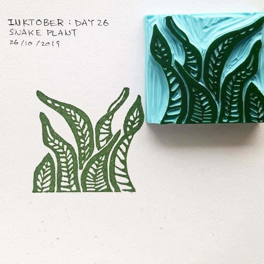 I Made Art With A £5 Rubber Stamp DIY Kit