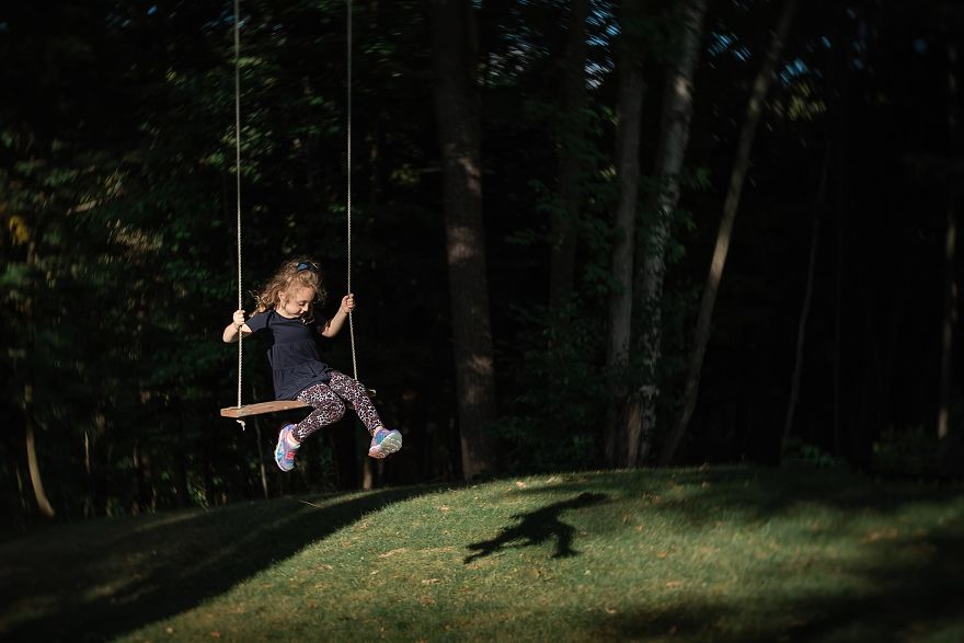 I've Photographed My Daughter On The Same Tree Swing For 3 Years, Here Are Some Of My Favorites