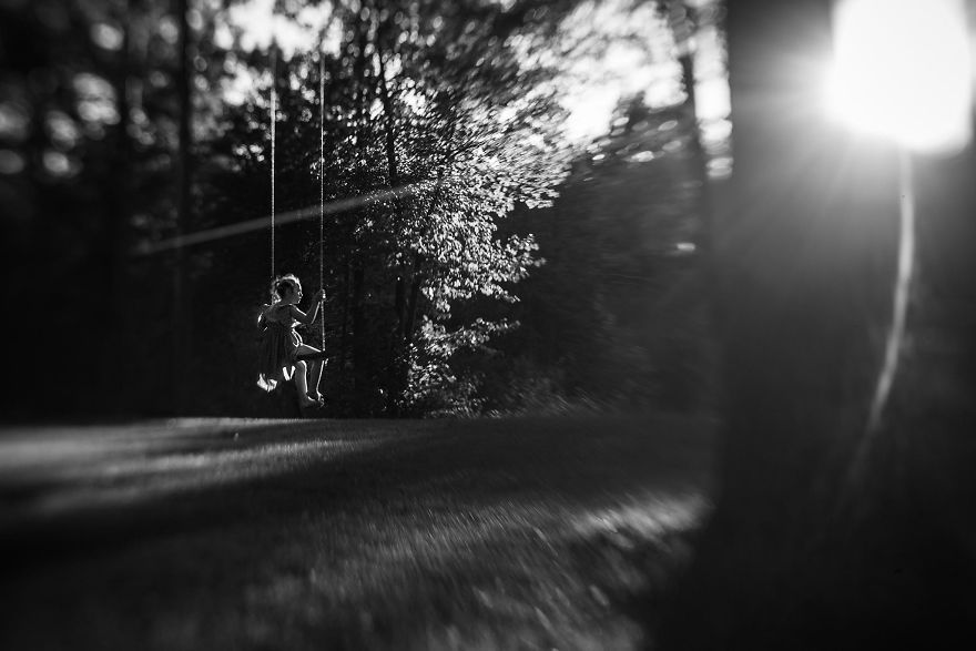I've Photographed My Daughter On The Same Tree Swing For 3 Years, Here Are Some Of My Favorites