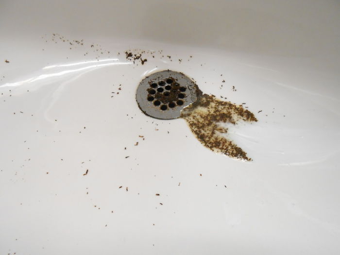 Casino restroom spittoon