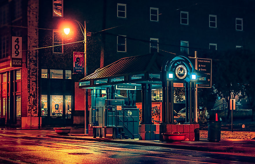 Trolley Stop, South Main District