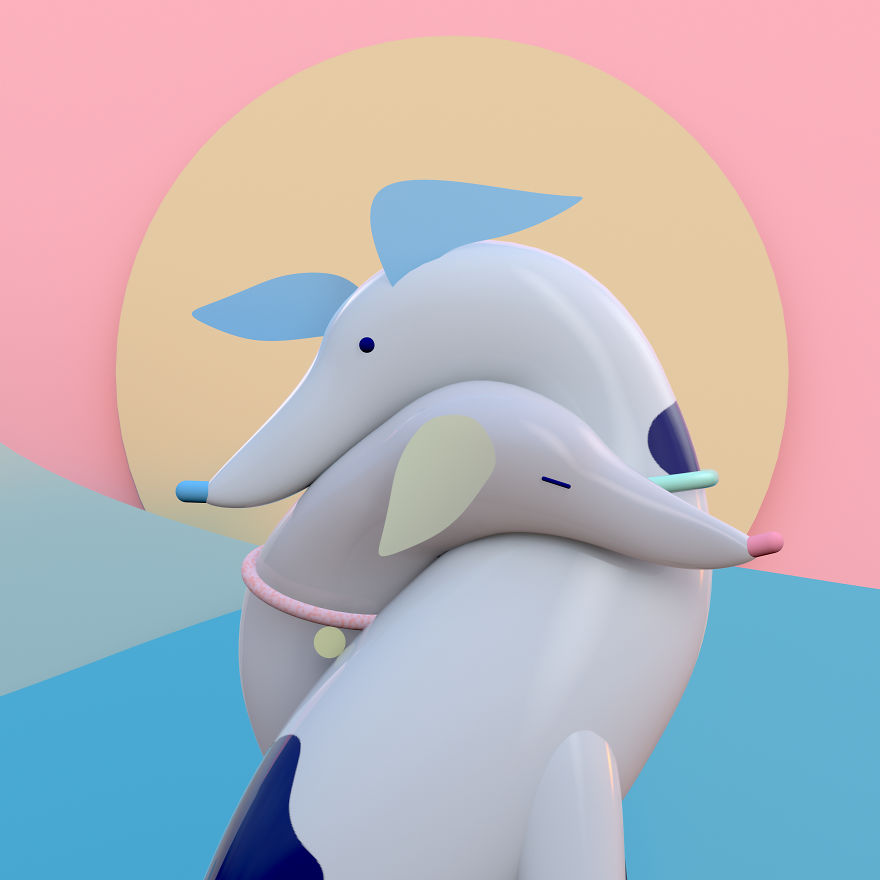 My Minimalist Dog Series