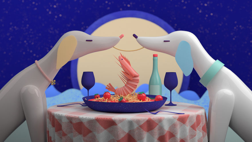 My Minimalist Dog Series