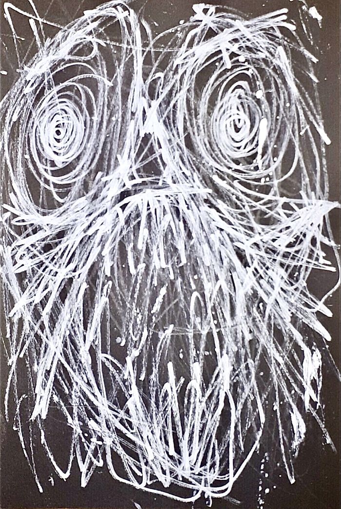 My Schizophrenic Friend Makes Really Intense Paintings Of His Inner Demons My Schizophrenic Friend Makes Really Intense Paintings Of His Inner Demons