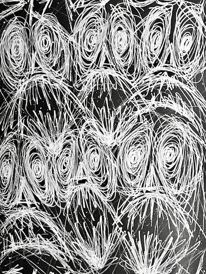 My Schizophrenic Friend Makes Really Intense Paintings Of His Inner Demons