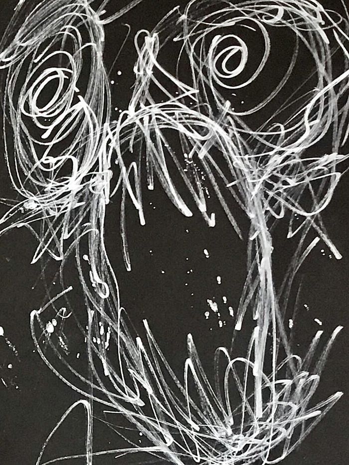 My Schizophrenic Friend Makes Really Intense Paintings Of His Inner Demons My Schizophrenic Friend Makes Really Intense Paintings Of His Inner Demons