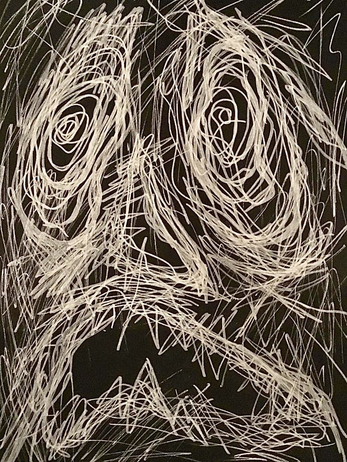 My Schizophrenic Friend Makes Really Intense Paintings Of His Inner Demons