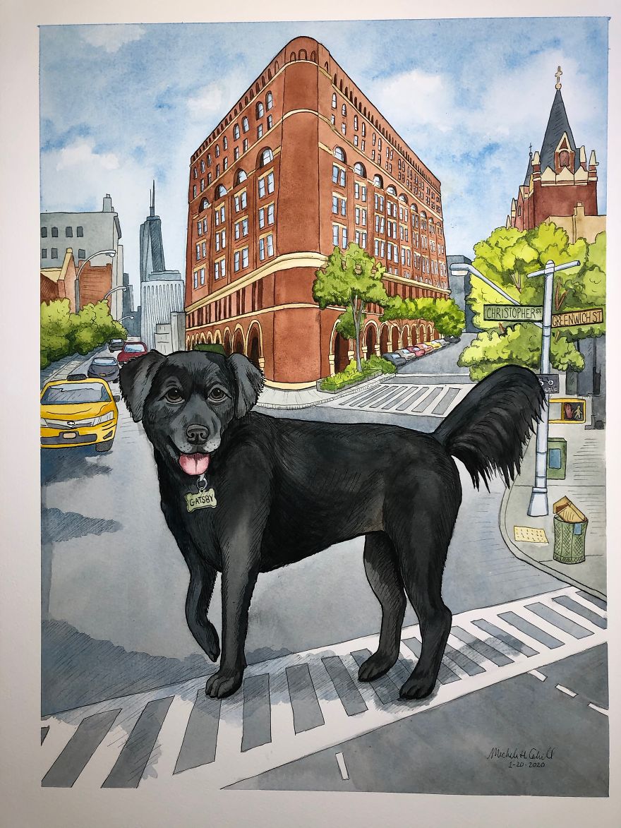 I Paint Gatsby In Greenwich Village