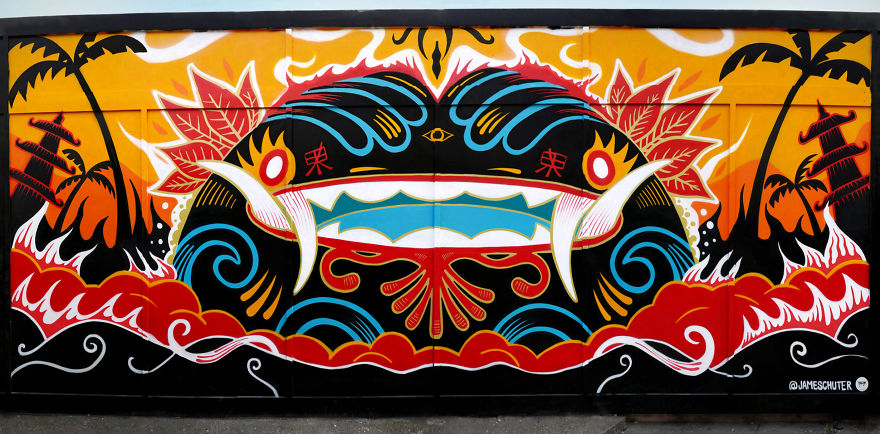 Psychedelic London Street Art Psychedelic London Street Art