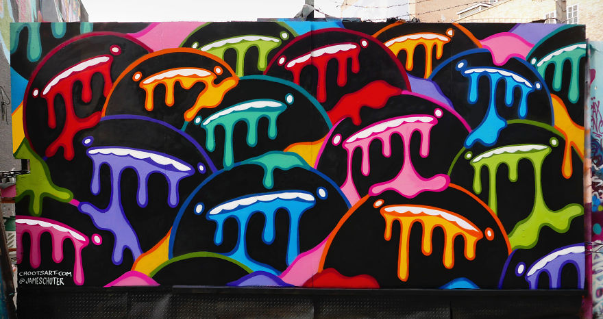 Psychedelic London Street Art Psychedelic London Street Art