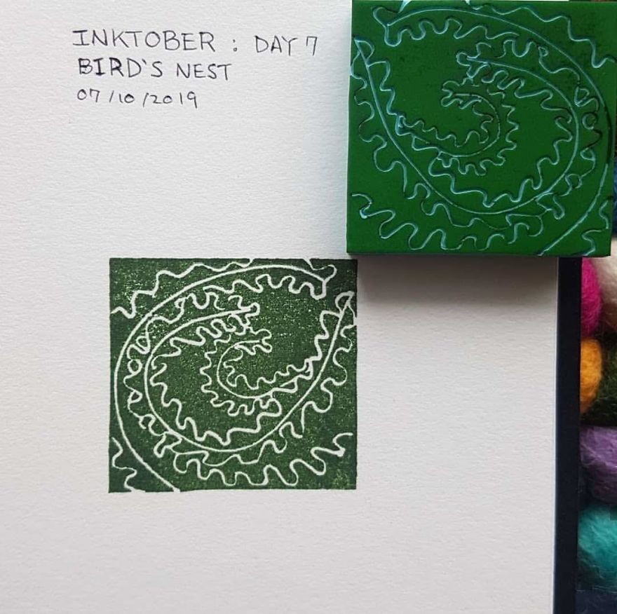 I Made Art With A £5 Rubber Stamp DIY Kit