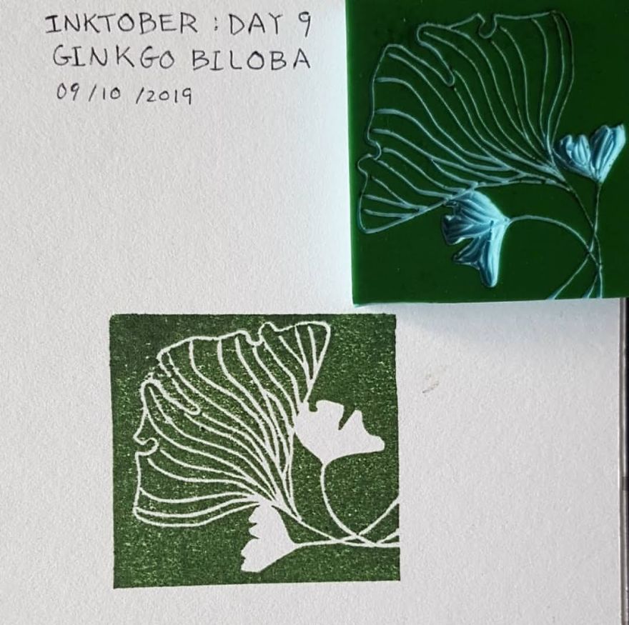 I Made Art With A £5 Rubber Stamp DIY Kit