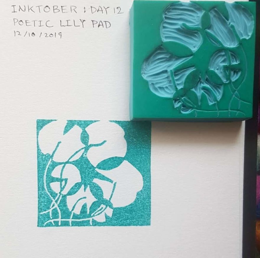 I Made Art With A £5 Rubber Stamp DIY Kit