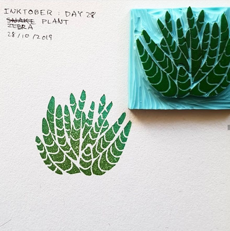 I Made Art With A £5 Rubber Stamp DIY Kit