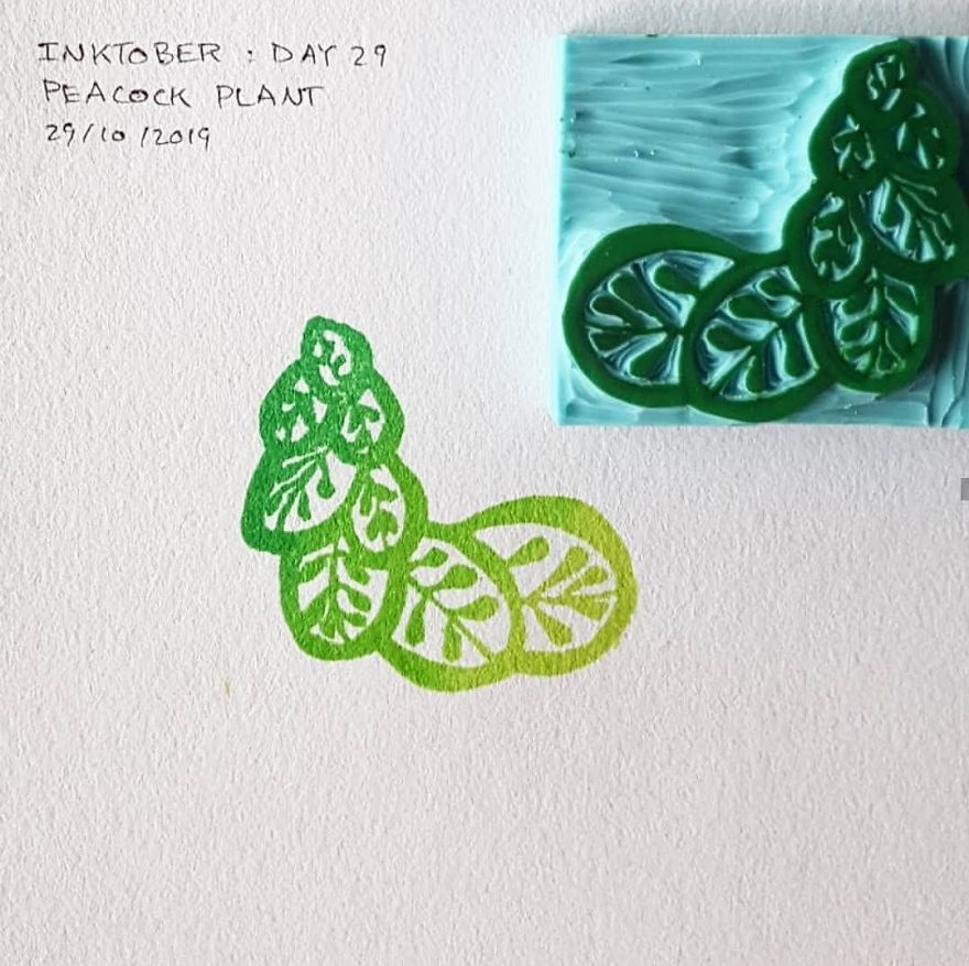 I Made Art With A £5 Rubber Stamp DIY Kit