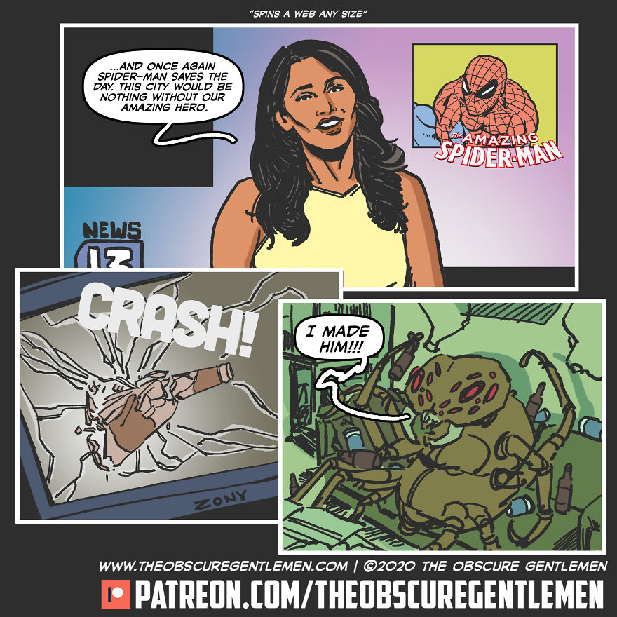 Spins A Web Any Size