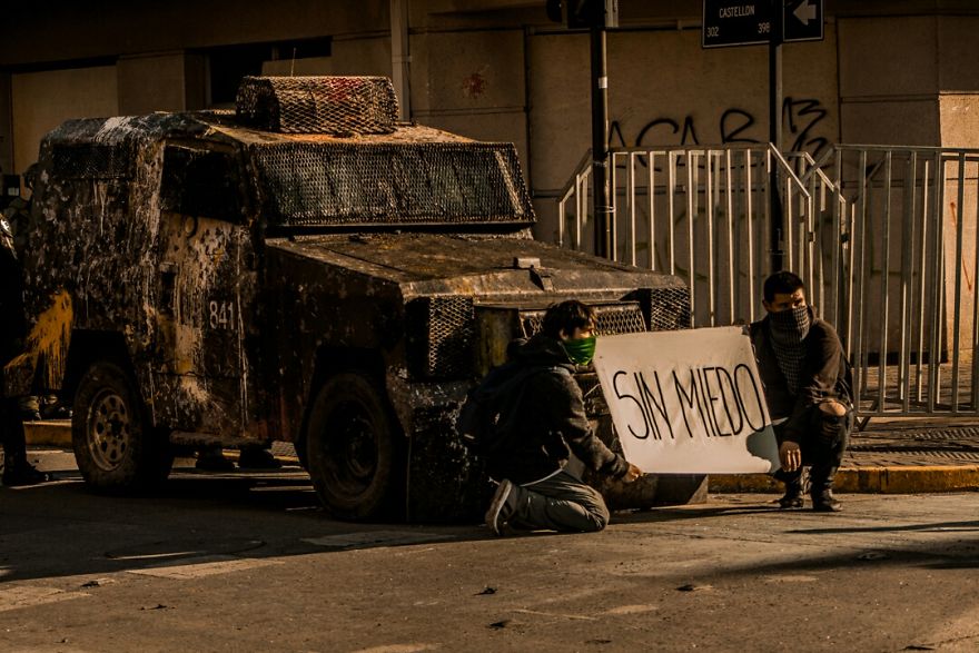 Two Sides Of A Currency, (Police) And (The People)