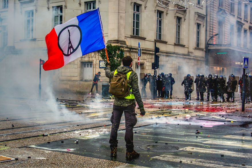 Gilets Jaunes Protest