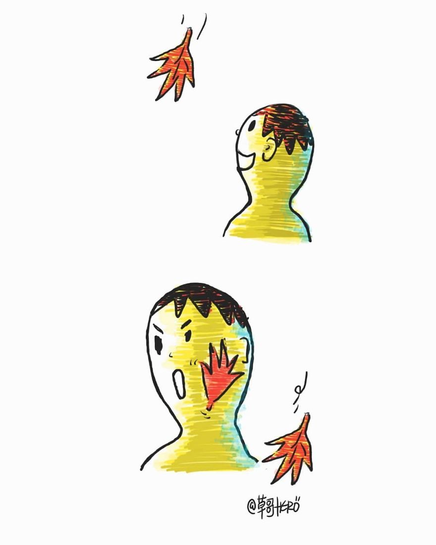 I've Reimagined The Boring Ordinary Life Situations From Very Dark And Humorous Perspectives