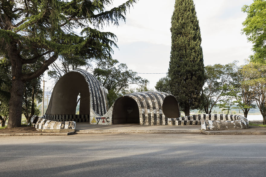 The Most Unique Bus Stops That I Found In Abkhazia (13 Pics) The Most Unique Bus Stops That I Found In Abkhazia (13 Pics)