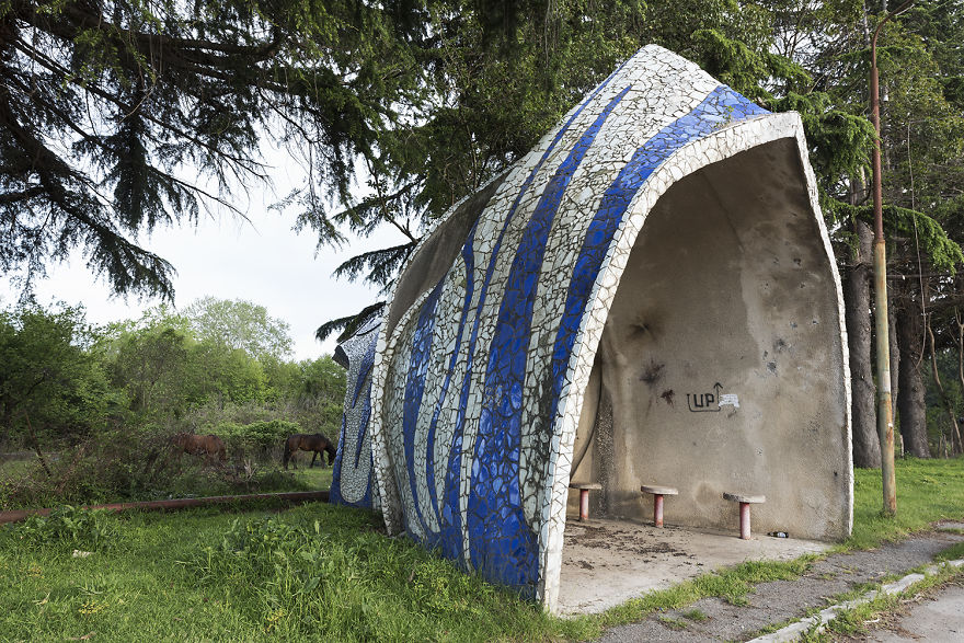The Most Unique Bus Stops That I Found In Abkhazia (13 Pics) The Most Unique Bus Stops That I Found In Abkhazia (13 Pics)