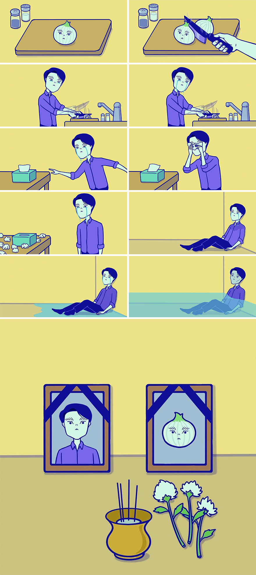 This South Korean Artist Created A Parallel Universe And Portrayed It With Comics That Will Stir Your Mind