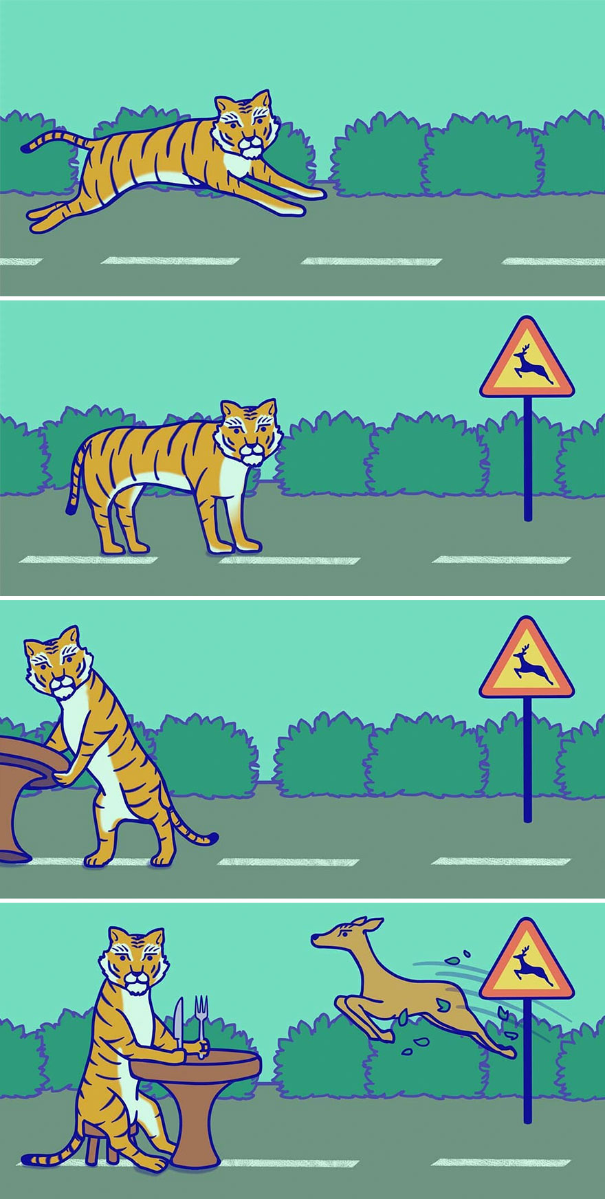 This South Korean Artist Created A Parallel Universe And Portrayed It With Comics That Will Stir Your Mind