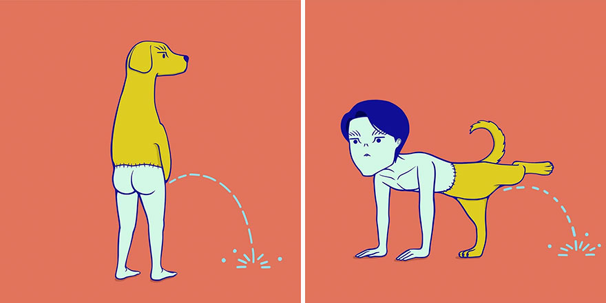 This South Korean Artist Created A Parallel Universe And Portrayed It With Comics That Will Stir Your Mind