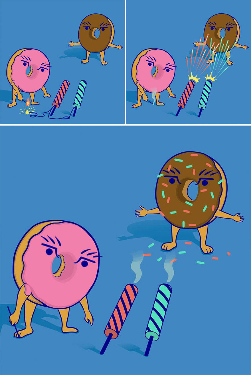 This South Korean Artist Created A Parallel Universe And Portrayed It With Comics That Will Stir Your Mind