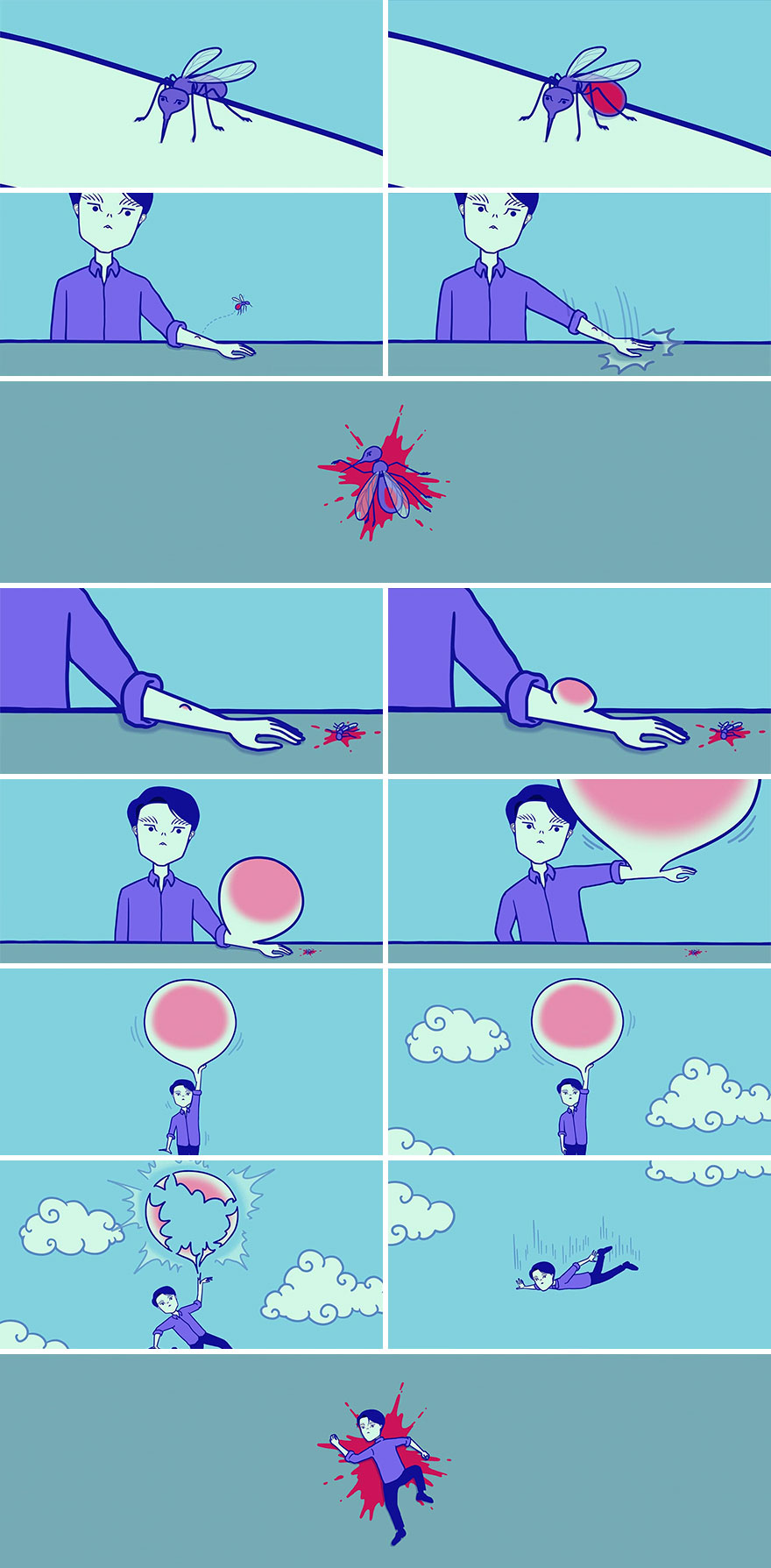 This South Korean Artist Created A Parallel Universe And Portrayed It With Comics That Will Stir Your Mind