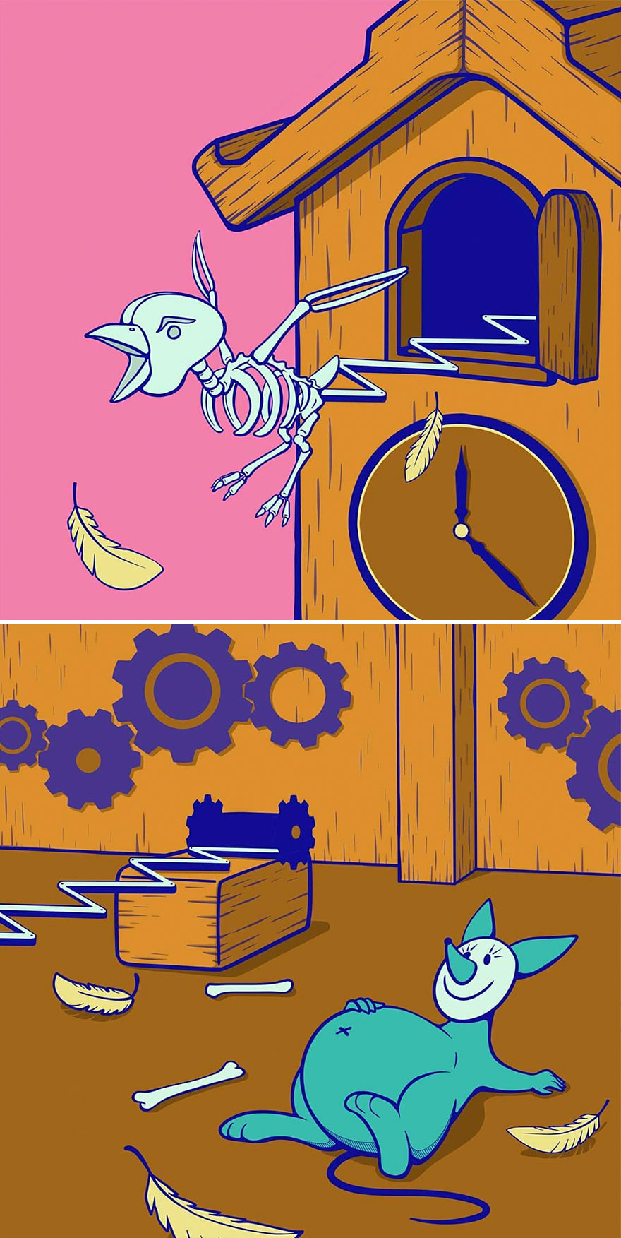 This South Korean Artist Created A Parallel Universe And Portrayed It With Comics That Will Stir Your Mind