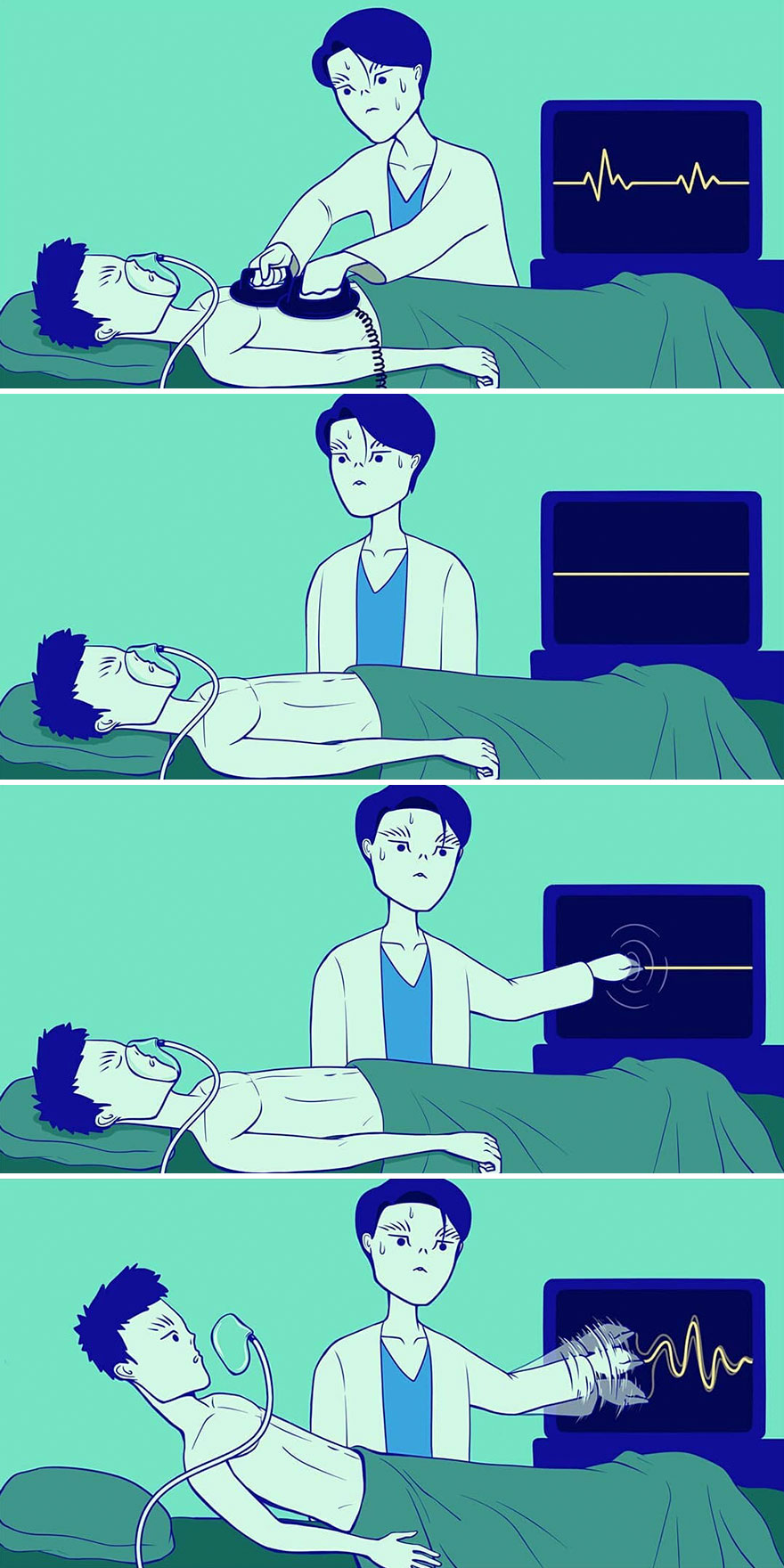 This South Korean Artist Created A Parallel Universe And Portrayed It With Comics That Will Stir Your Mind