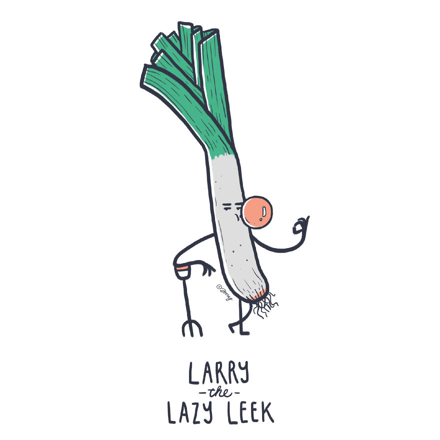 I Show Quirky Vegetable Personalities Through Alphabet Letters (25 Pics) I Show Quirky Vegetable Personalities Through Alphabet Letters (25 Pics)