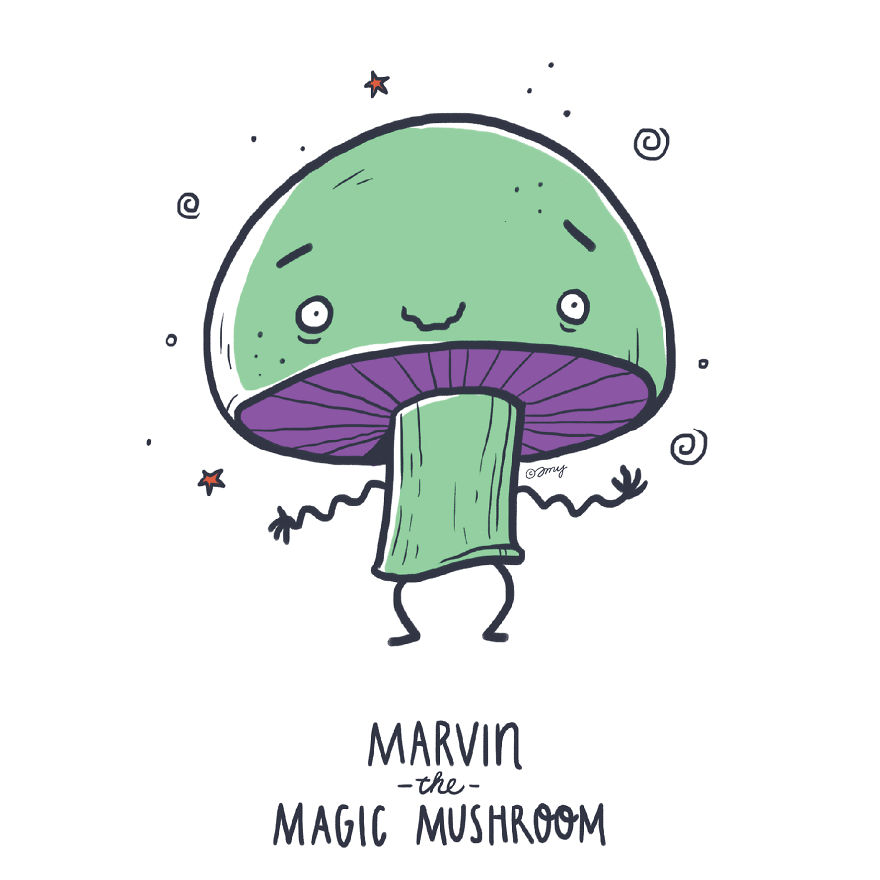 I Show Quirky Vegetable Personalities Through Alphabet Letters (25 Pics)