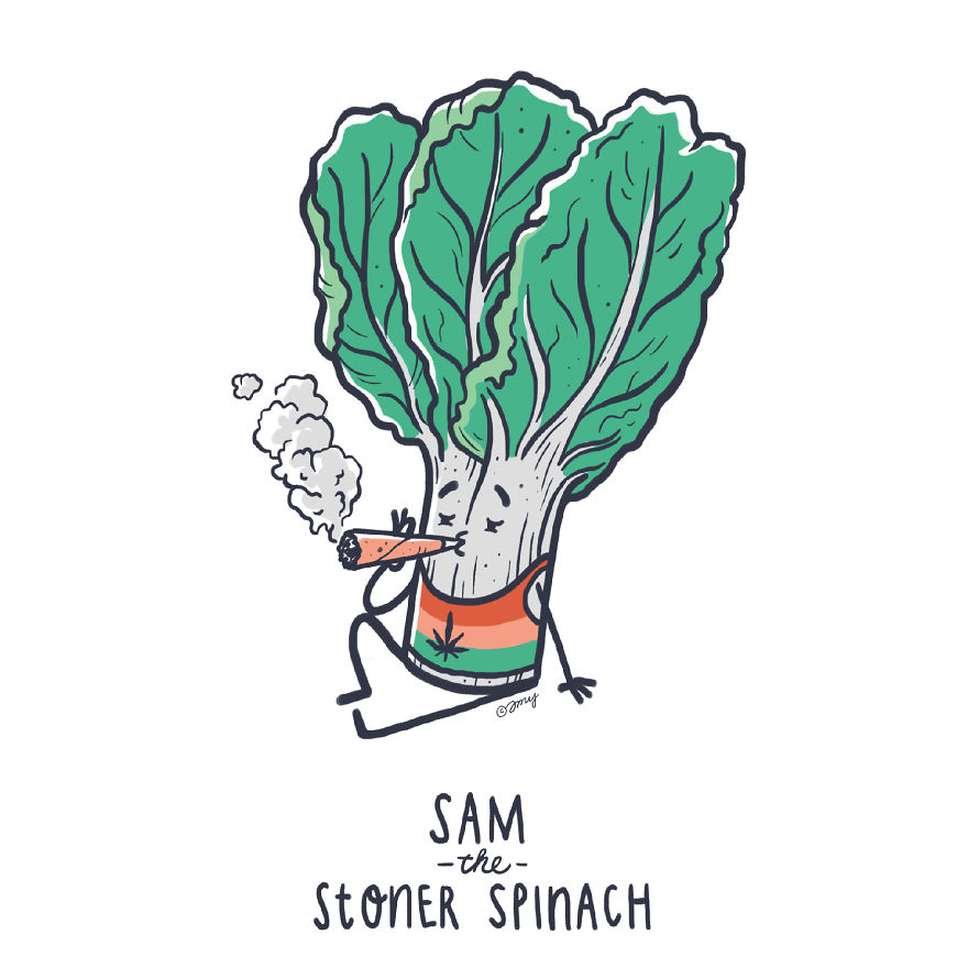 I Show Quirky Vegetable Personalities Through Alphabet Letters (25 Pics) I Show Quirky Vegetable Personalities Through Alphabet Letters (25 Pics)