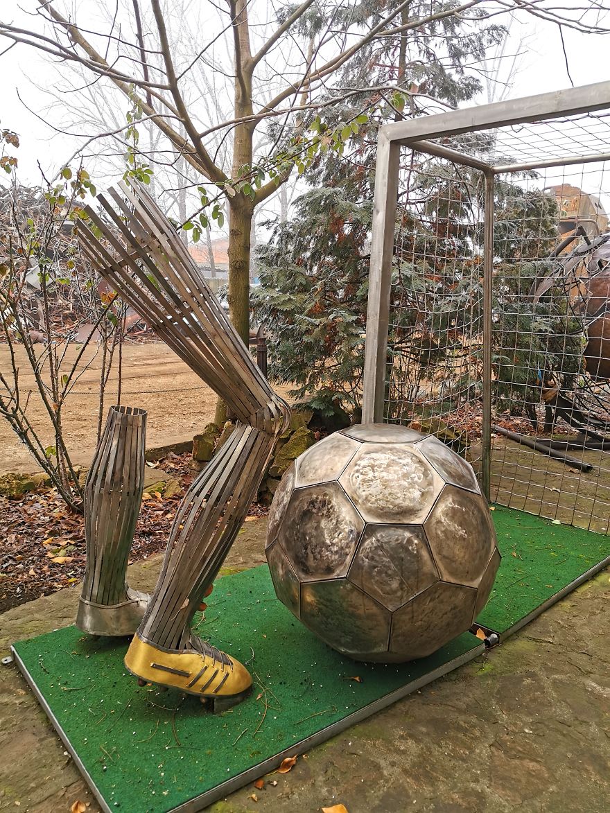 We Turn Scrap Metal Into Art To Protect The Planet From Even More Waste