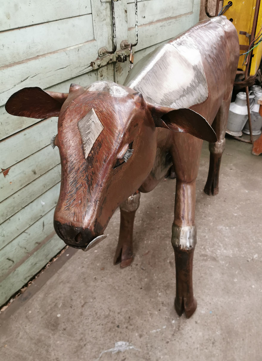 We Turn Scrap Metal Into Art To Protect The Planet From Even More Waste