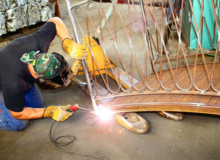 We Turn Scrap Metal Into Art To Protect The Planet From Even More Waste