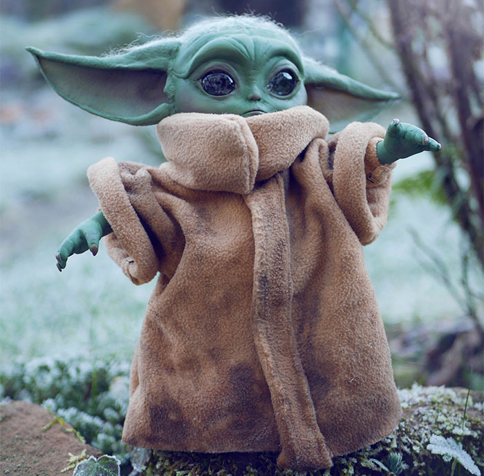 I Made A Baby Yoda Doll Entirely From Materials That I Found At Home