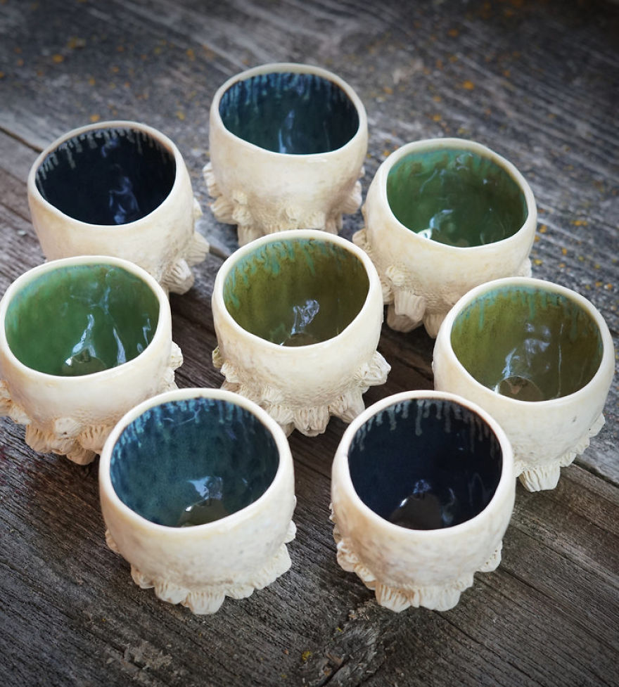 I Create Detailed Glass and Ceramic Artwork Inspired By Nature (32 Pics)