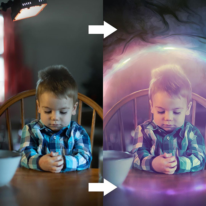 Artist Shares Before And After Images To Show How Photoshop Helps Him Create Surreal Photos Artist Shares Before And After Images To Show How Photoshop Helps Him Create Surreal Photos