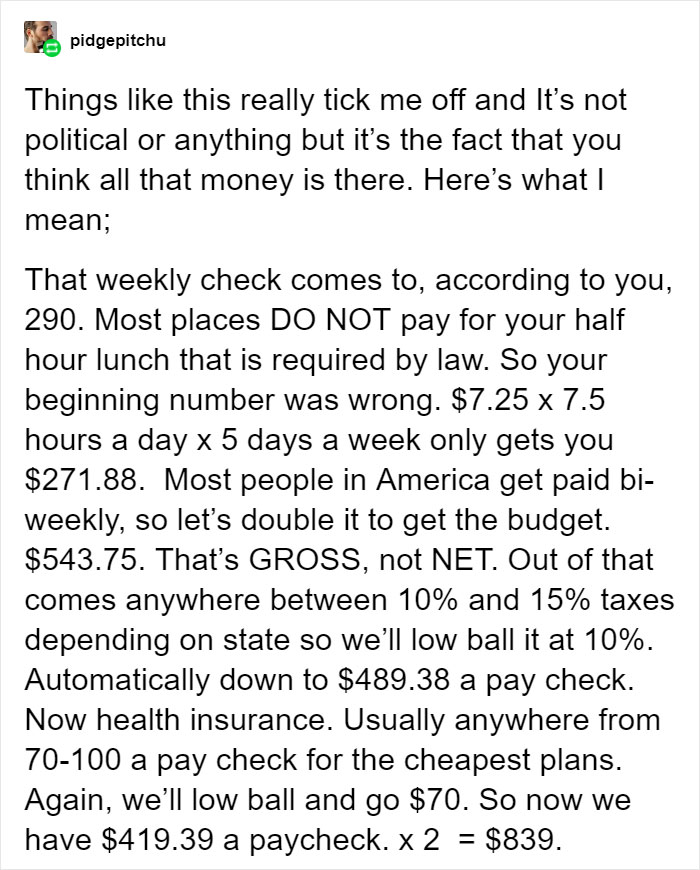 This Person Tries To Fact Check Bernie Sanders For Saying No One Can Afford An Apartment On Minimum Wage, Gets Shut Down This Person Tries To Fact Check Bernie Sanders For Saying No One Can Afford An Apartment On Minimum Wage, Gets Shut Down