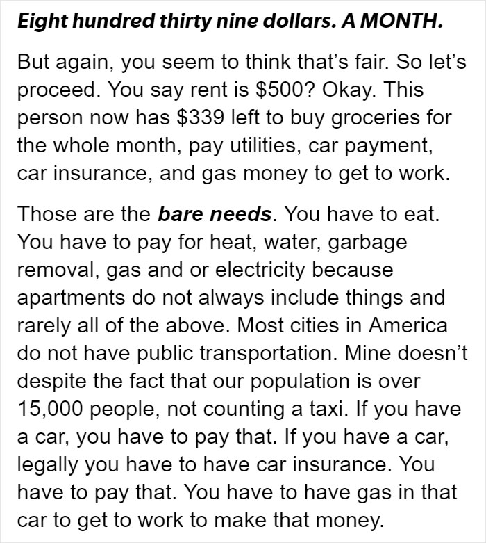 This Person Tries To Fact Check Bernie Sanders For Saying No One Can Afford An Apartment On Minimum Wage, Gets Shut Down This Person Tries To Fact Check Bernie Sanders For Saying No One Can Afford An Apartment On Minimum Wage, Gets Shut Down