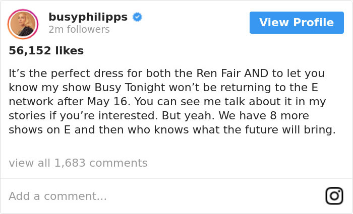 People Are "Disgusted" With Busy Philipps' Reaction To Her Show's Cancellation And Her 11-YO's Letter To The Network People Are "Disgusted" With Busy Philipps' Reaction To Her Show's Cancellation And Her 11-YO's Letter To The Network