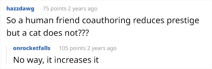 In 1975, This Cat Became A Co-Author Of An Academic Physics Paper On Atomic Behavior At Different Temperatures