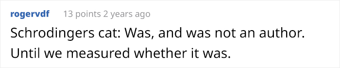 In 1975, This Cat Became A Co-Author Of An Academic Physics Paper On Atomic Behavior At Different Temperatures