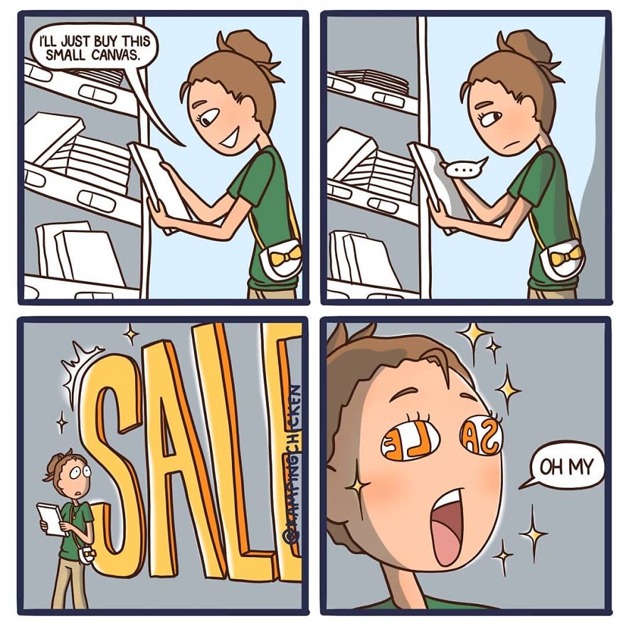 Does Anyone Else Have Low Impulse Control Around Art Supplies?