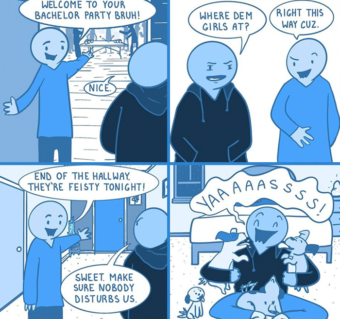 My 30 OkBlue Comics That Are A Result Of Insomnia And Boredom